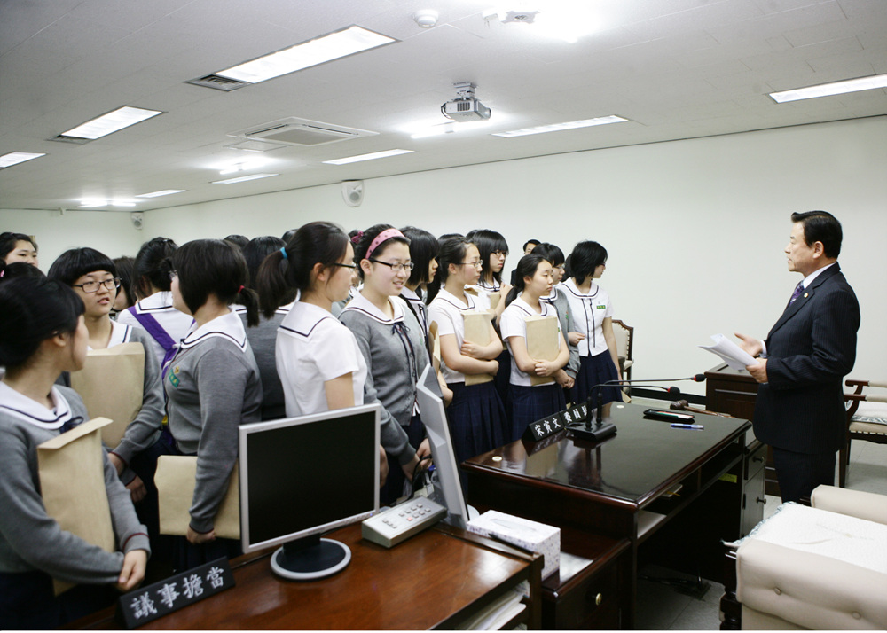 청소년의회교실체험활동-서울정신여자 중학교 - 1