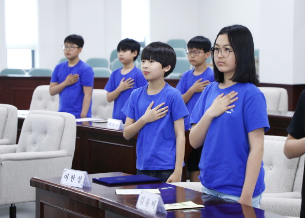 삼전초등학교 모의회의 - 4