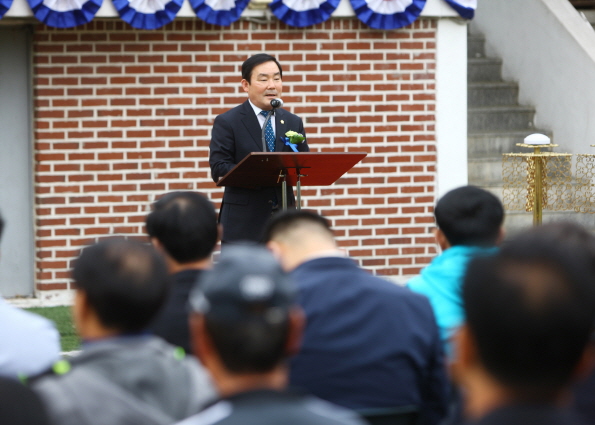 송파 여성축구장 조명타워,야외 화장실 준공식 - 4