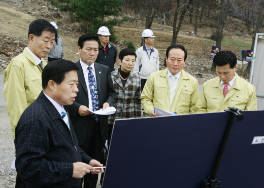 위례성길 도로개설현장 - 1