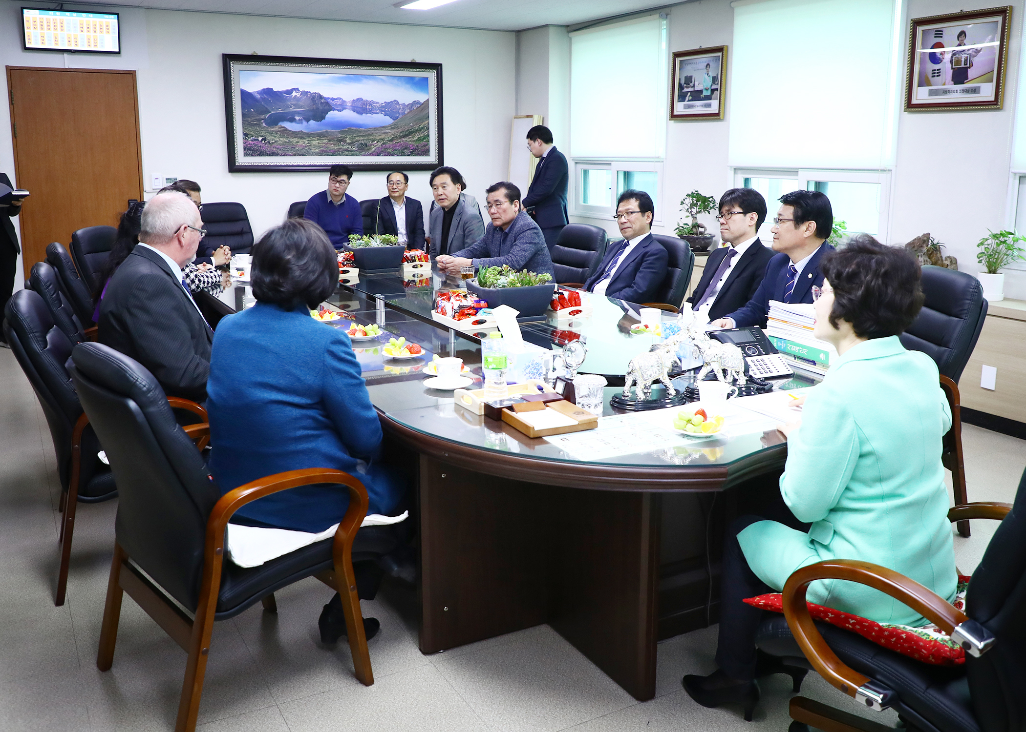 뉴질랜드 크라이스처치시 자매도시위원장 의회 방문 - 10