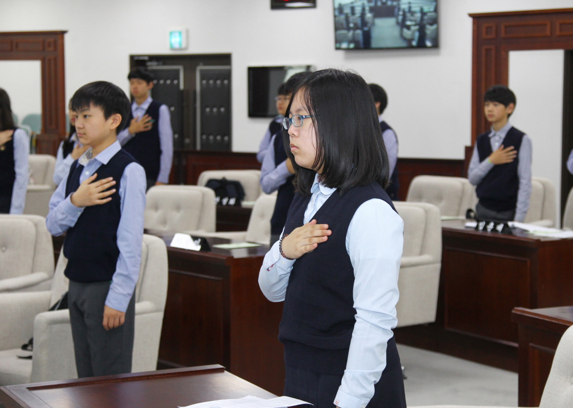 신천중학교 - 청소년 의회교실 - 1