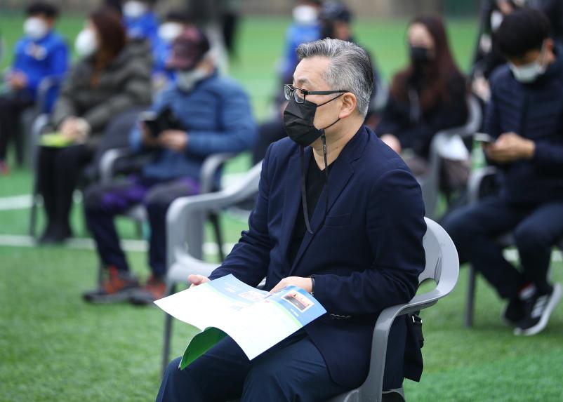 송파구 유소년축구단 창단식