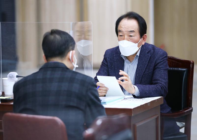 2021 행정사무감사 2일차(대면보고)