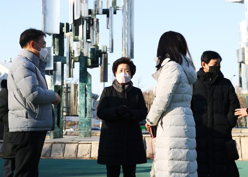 아시아공원 분수대 현장방문