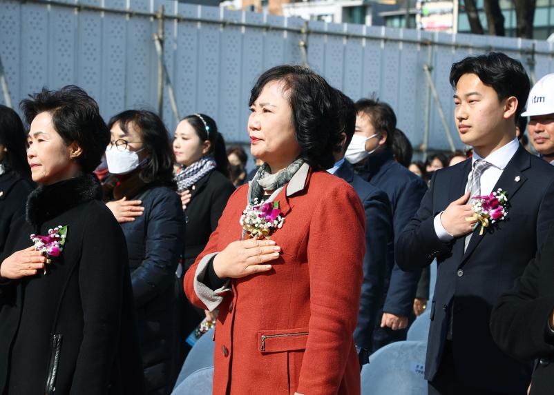 삼전근린공원 공영주차장 착공식