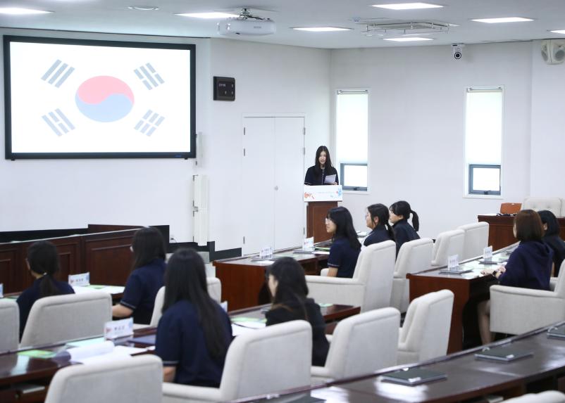 영파여자중학교 청소년의회체험교실