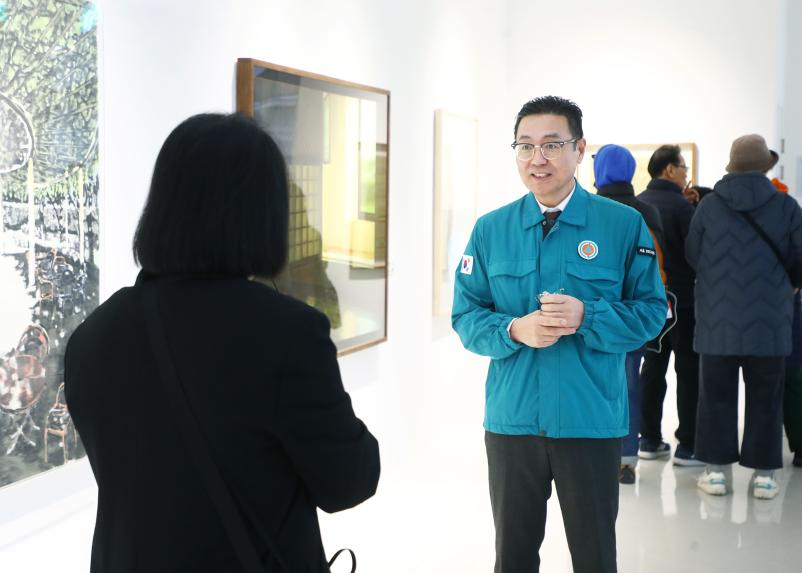 더 갤러리 호수 현장방문