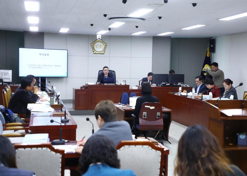 제318회 정례회 행정교육위원회