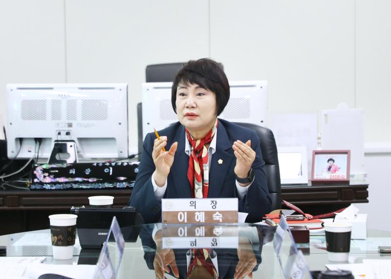 송파구의회 의장단 회의