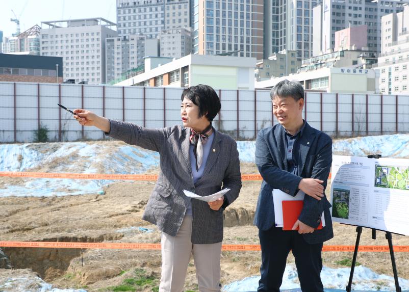 방이동 복합개발사업 현장방문