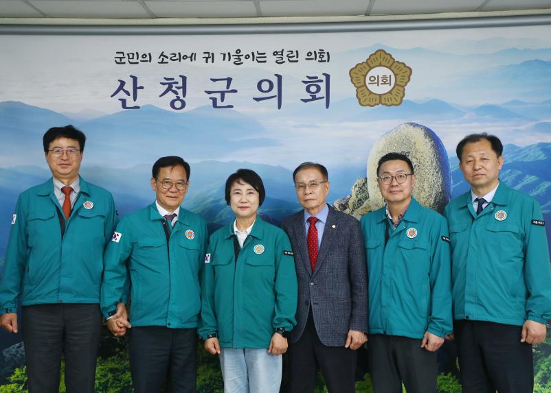산청군 산불피해 특별재난지역 복구 지원(산청군의회)