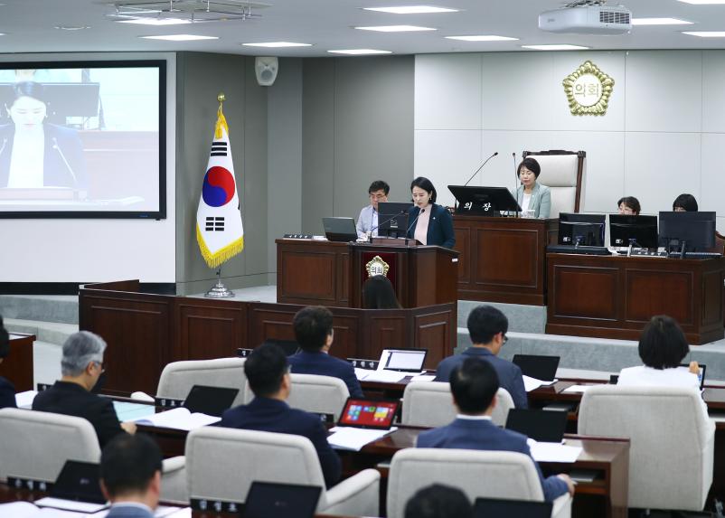 제322회 임시회 본회의 개회