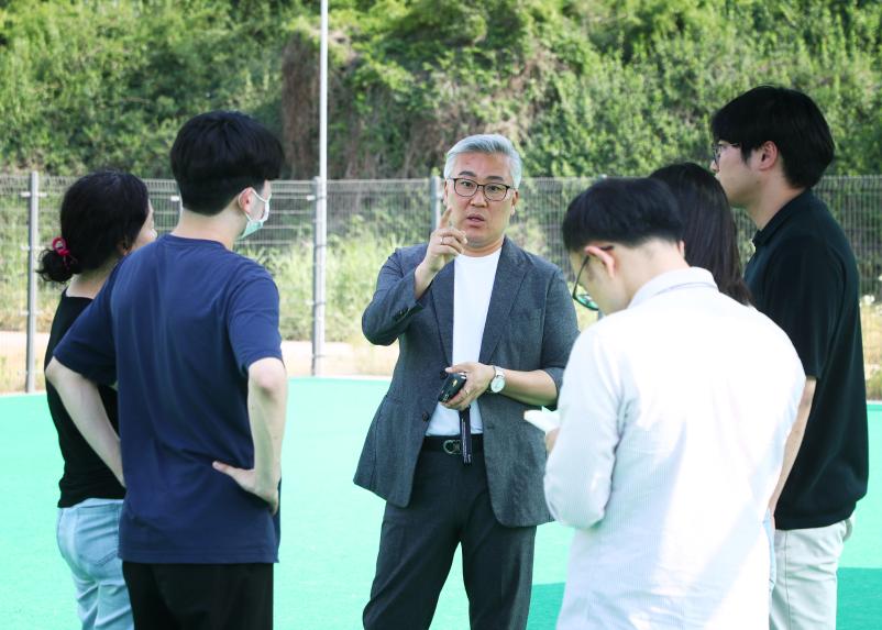 송파구 반려견 놀이터 현장방문