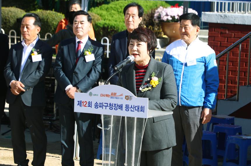 제12회 송파구청장배 등산대회