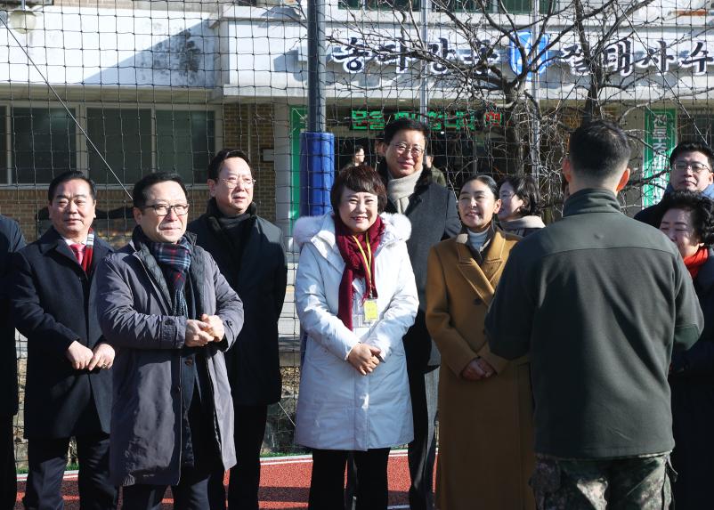 제6019부대 2대대 방문