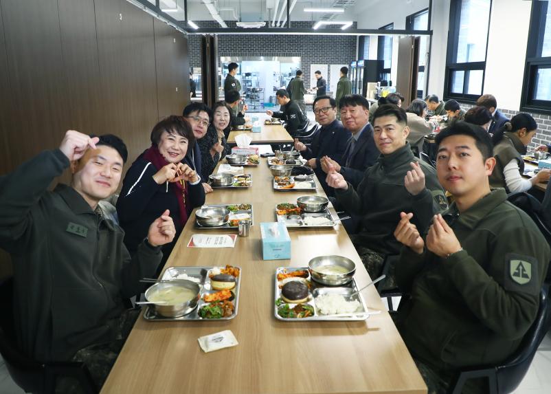 제6019부대 2대대 방문