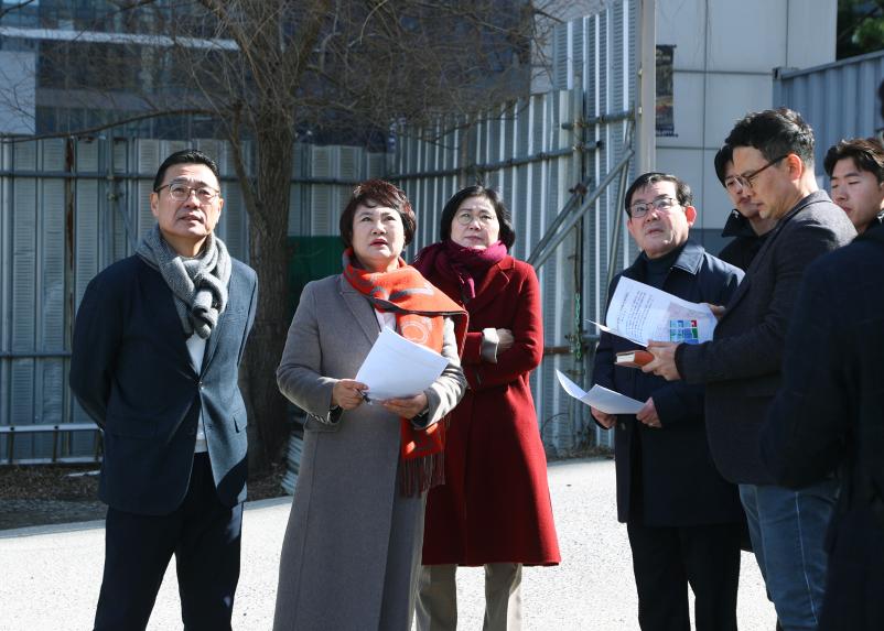송파구청 이전부지 현장방문