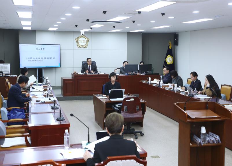 제329회 임시회 행정교육위원회