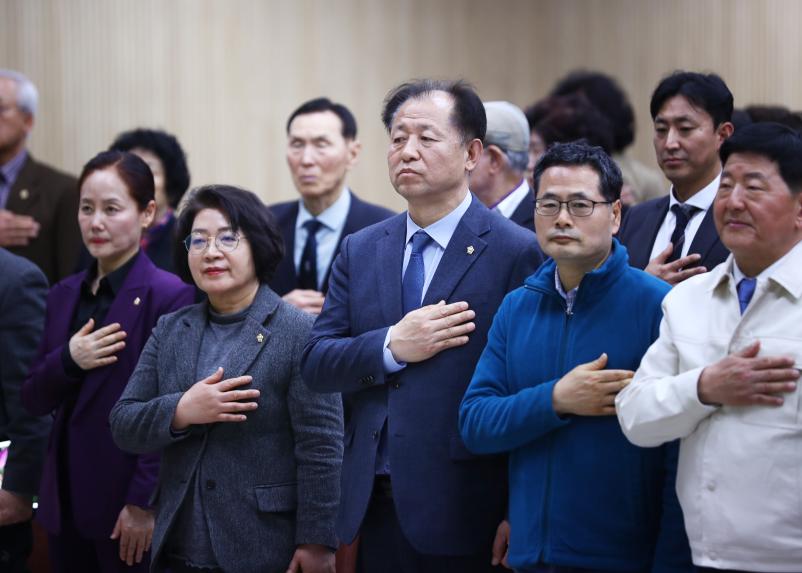 대한노인회 송파구 지회장 이.취임식