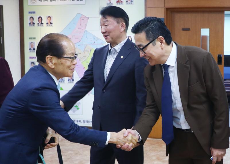 요코하마시회 대표단 방문