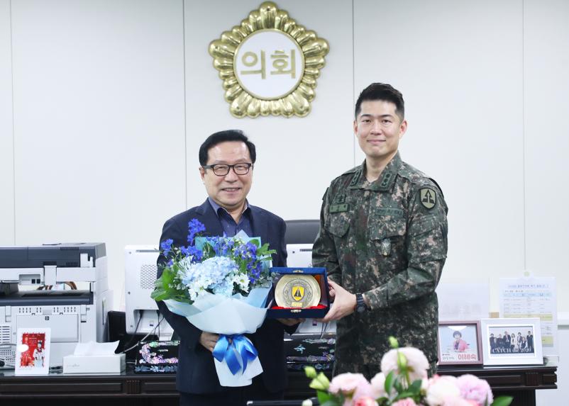 육군 제6019부대 2대대 간담회 및 감사패 전달식