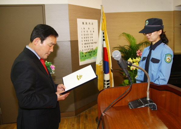 아주초등학교 녹색어머니회 발대식