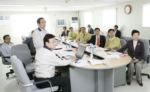 도시건설위원회 현장방문 - 제2롯데월드 신축현장