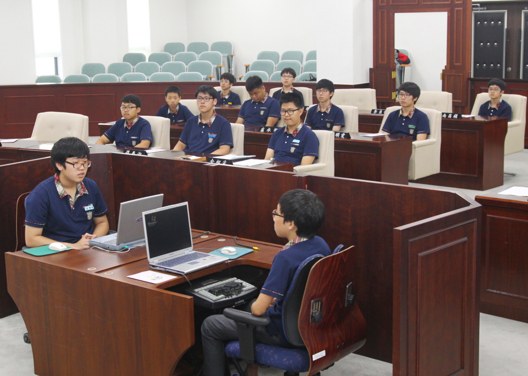 보인중학교 청소년의회교실 