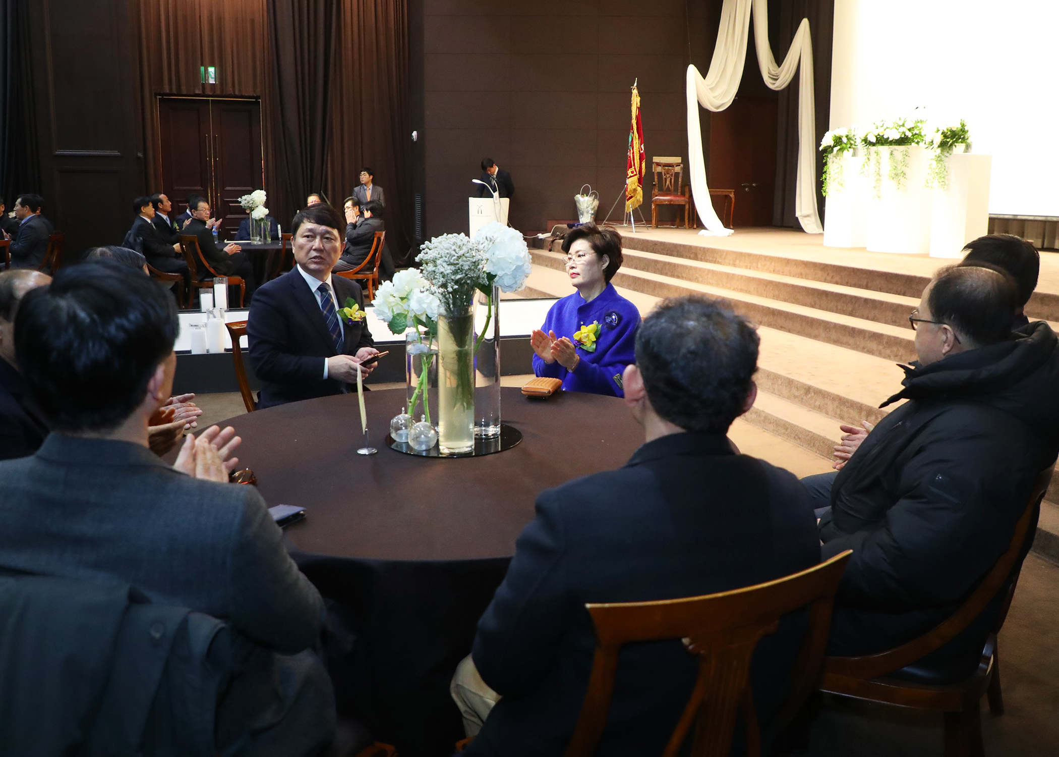 한국청과 중도매인 조합 제13대 조합장 이임식, 제14대 조합장 취임식