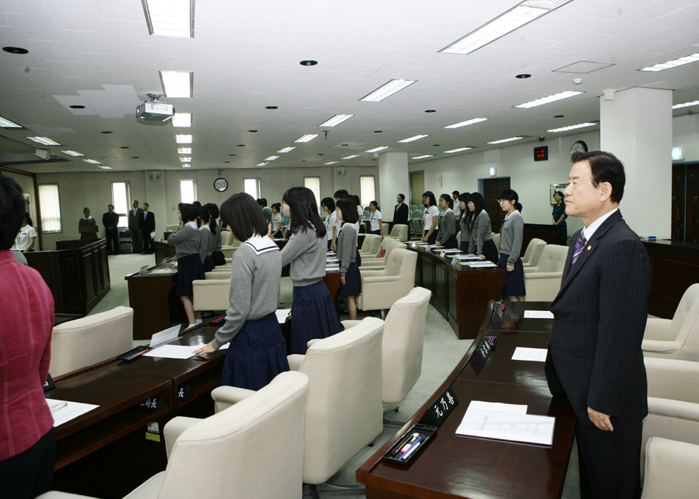 청소년의회교실체험활동-서울정신여자 중학교