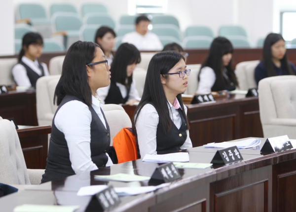 일신 여자 중학교 - 청소년 의회교실