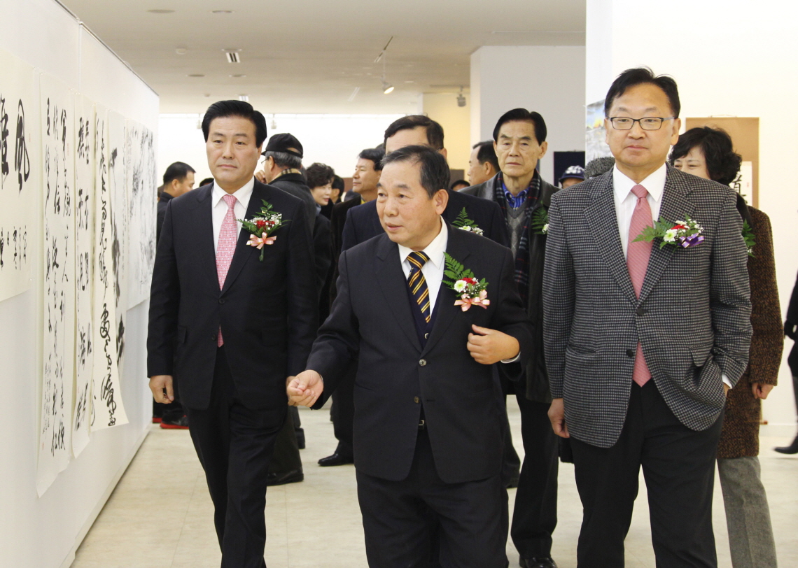 한,중 서화예술 교류전및 회원전