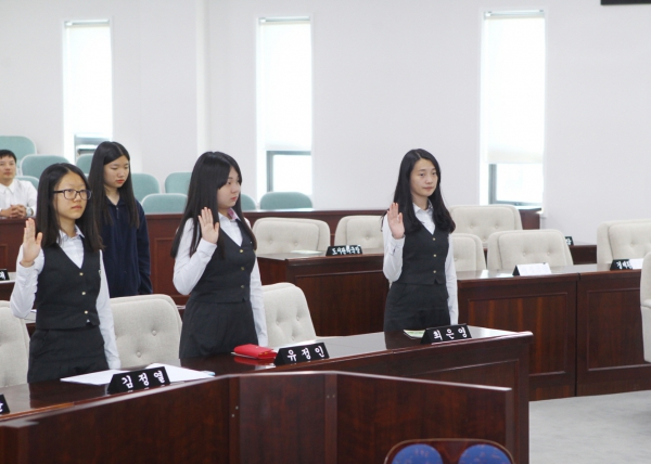 일신 여자 중학교 - 청소년 의회교실