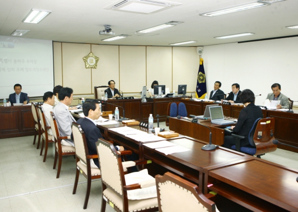제190회 임시회 도시건설위원회 
