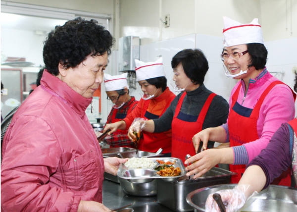 삼전복지관 점심식사 봉사