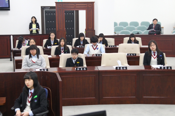 청소년의회교실 - 문현중학교 