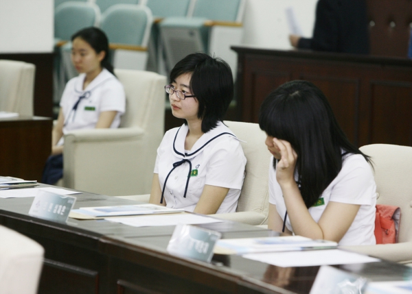 청소년의회교실체험활동-서울정신여자 중학교