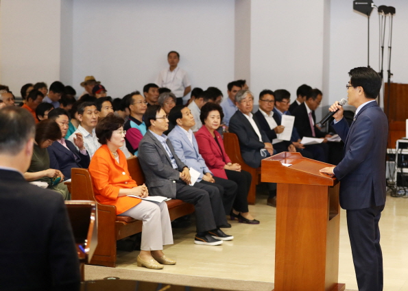 잠실종합운동장 개발 주민설명회