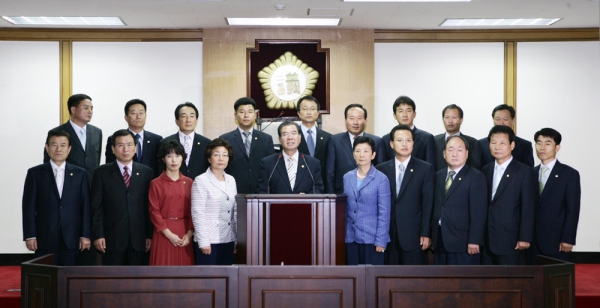 제2롯데월드 신축에 대한 성명서 발표